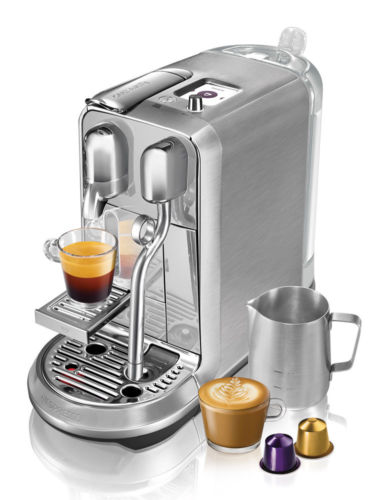 Breville Nespresso Creatista Plus – BNE800BSS 银色胶囊咖啡机 8折优惠！