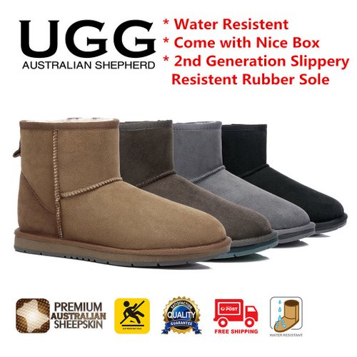 UGG Express 澳洲羊皮 经典款低帮防水雪地靴 低至25折优惠！