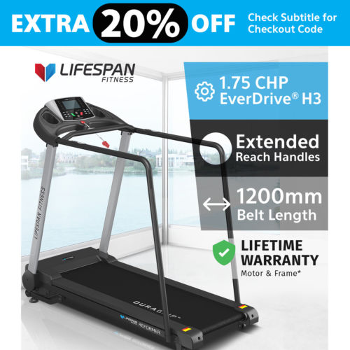 Lifespan Fitness REFORMER 电动跑步机 6折优惠！