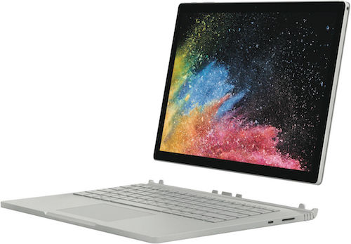 微软 Microsoft Surface Book 2 13.5寸2合1笔记本电脑 – i7 256GB 8GB – 8折优惠！