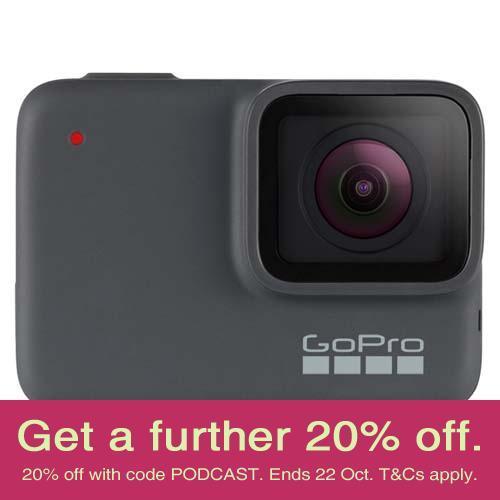 GoPro HERO7 Silver 新款银色 运动相机 – 8折优惠！