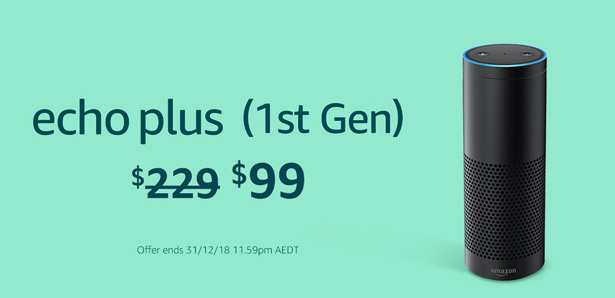 Amazon 亚马逊Echo Plus 智能音箱（一代）- 直降130刀！现价只要$99！_ 