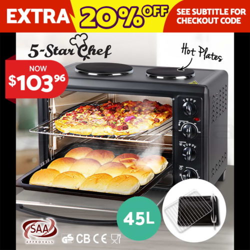 5-Star 45L 大容量烤箱 – 低至5折优惠