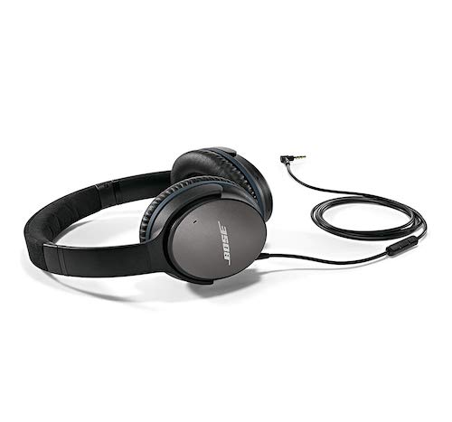 Bose QC25 主动降噪头罩式耳机 – 黑色版 – 7折优惠！