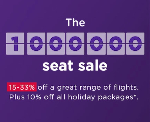 Virgin Australia 航空公司特价活动：部分境内及国际机票 – 低至67折优惠！