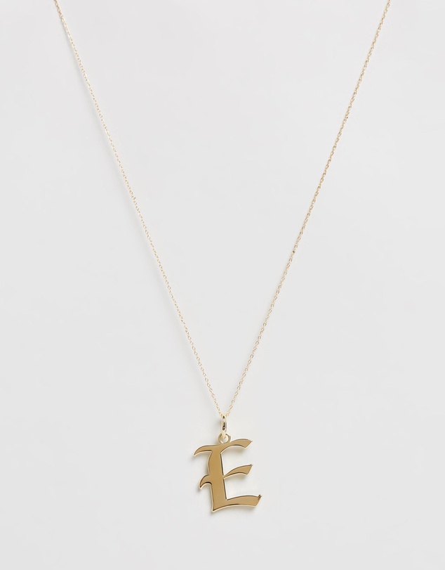 Reliquia Jewellery 字母E吊坠项链 5折优惠！