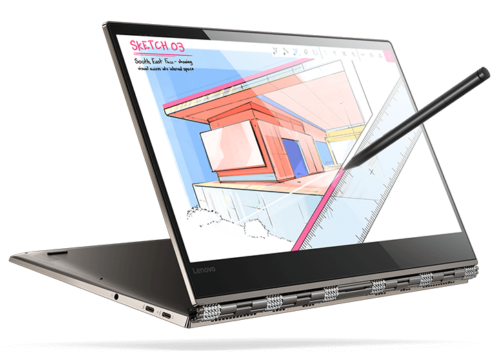 联想 Yoga 920 13.9寸超轻薄触控笔记本电脑（i7-8550U、16G、512G、4K屏）- 低至6折优惠！