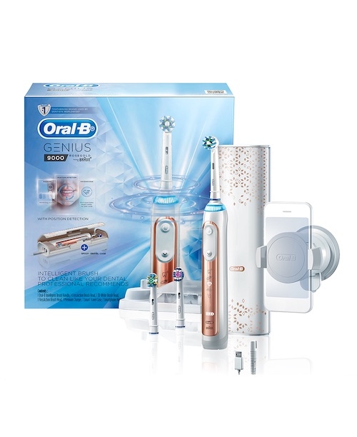 Oral-B 欧乐-B Genius 9000 旗舰款 智能电动牙刷套装 多色可选 – 低至45折优惠！