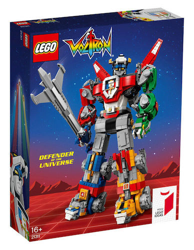 乐高 LEGO 积木 Ideas系列 百兽王 Voltron 21311  – 75折优惠！