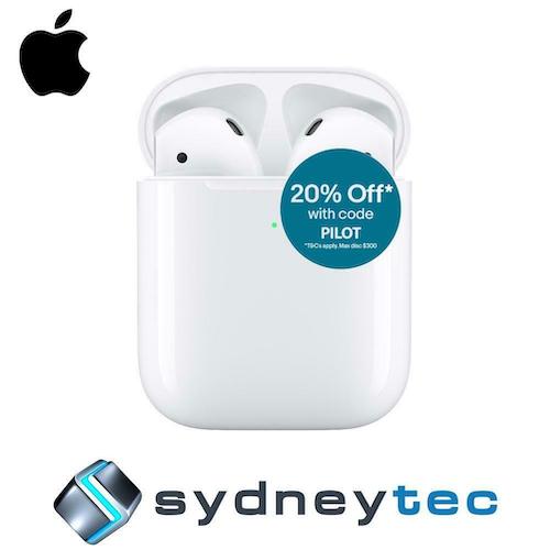 苹果 Apple AirPods 2 第二代 真无线蓝牙耳机 配无线充电盒款– 85折优惠！