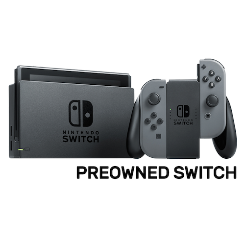 【二手版】Nintendo 任天堂 Switch 游戏主机 灰黑色 – 8折优惠！