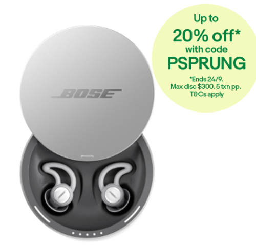 Bose Noise-Masking Sleepbuds 遮噪睡眠真无线耳塞 被动降噪 – 8折优惠！