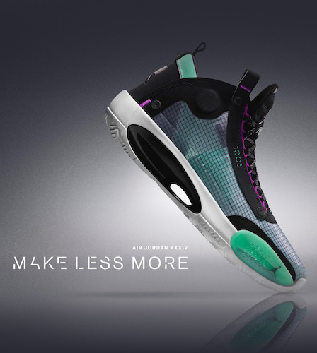 新品发售：Air Jordan XXXIV 男子篮球鞋 –