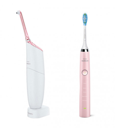 Philips 飞利浦 2019全新钻石靓白电动牙刷+ 空气牙线洁牙器 - 额外8折优惠！