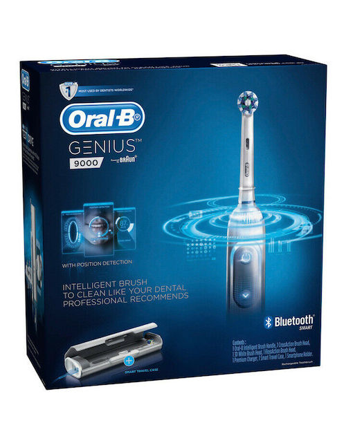 Oral-B Genius 9000 智能电动牙刷 白色款 – 低至4折优惠！