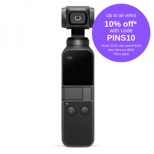 DJI Osmo Pocket 4K 手持云台运动相机 8折优惠！