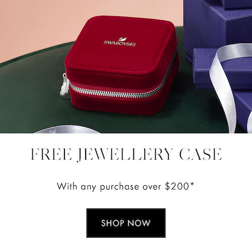 Swarovski 施华洛世奇 澳洲官网：购物满$200 – 送珠宝包一个！