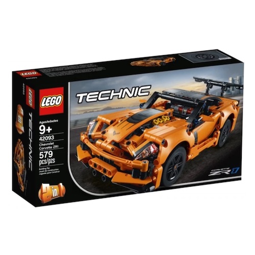 LEGO 乐高 42093 Technic Chevrolet Corvette 雪佛兰 科尔维特 ZR1跑车 – 8折优惠！