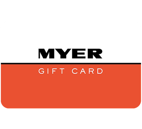 澳洲商城 Myer 的 Digital Gift Card：购买面值$100的礼品卡 – 额外送$10！