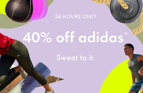 时尚网站 The Iconic：Adidas 品牌部分精选商品 – 6折优惠！