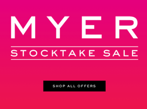 澳洲商城 Myer 特价活动：MAC 品牌热卖口红等化妆品 – 8折优惠！