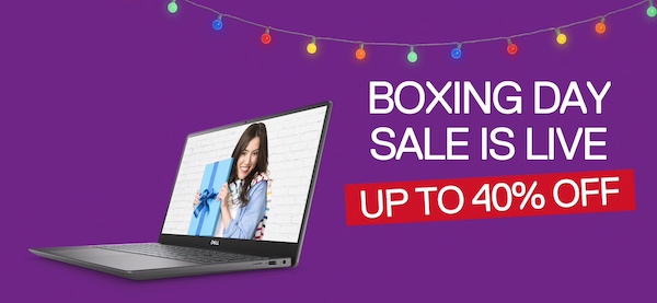 Dell 澳洲官网 Boxing Day 活动：Inspiron、XPS 等系列电脑、显示器 – 低至6折优惠！