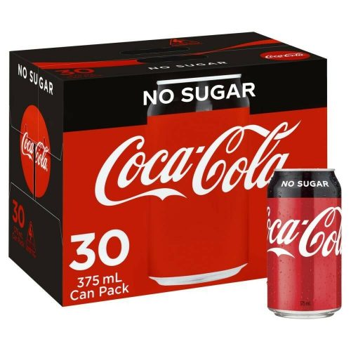 Coca-Cola 可口可乐经典无糖饮料 375毫升 53折优惠