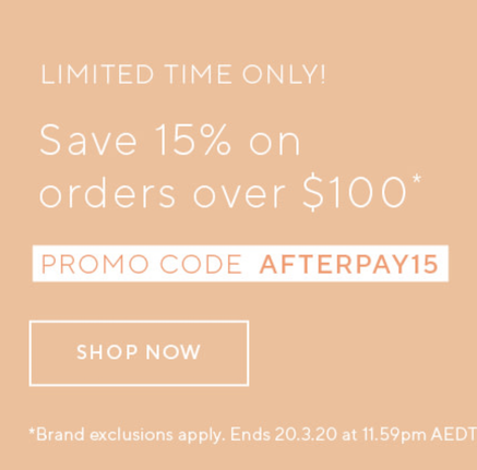澳洲化妆品网站 AdoreBeauty：购物满$100 – 可享85折优惠！