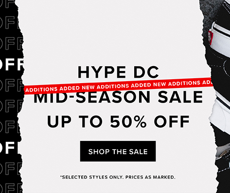 运动鞋专卖网站 Hype DC 季中促销 – Nike、Adidas、Vans 等 – 低至5折优惠！
