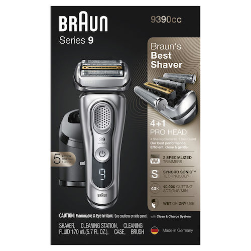 Braun 博朗 9系 9390CC 旗舰款往复式电动剃须刀 - 6折优惠！