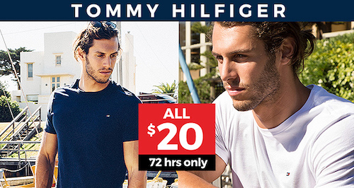澳洲特卖网站 Catch：Tommy Hilfiger 品牌精选 T恤 – 8折优惠！