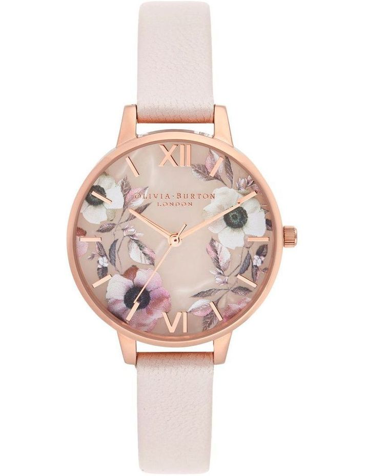 Olivia Burton OB16SP14 粉色花卉手表