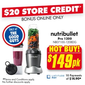 NutriBullet Pro 1200 搅拌机 – 限时特价！