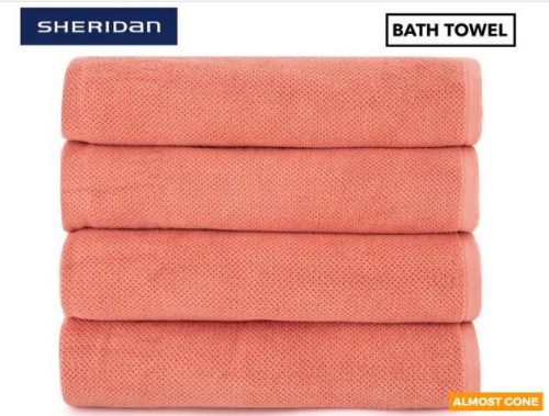 Sheridan 浴巾4件装 6折优惠