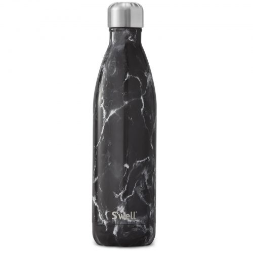 S’WELL 黑色大理石保温水瓶 750ml 64折优惠