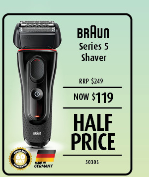 BRAUN 博朗 Series 5 5030s 电动剃须刀 – 低至5折优惠！