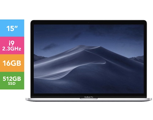 苹果 Apple MacBook Pro w/ Touch Bar 15.4寸笔记本电脑（MV932X/A i9 16G 512G 2019款 ）– 8折优惠！