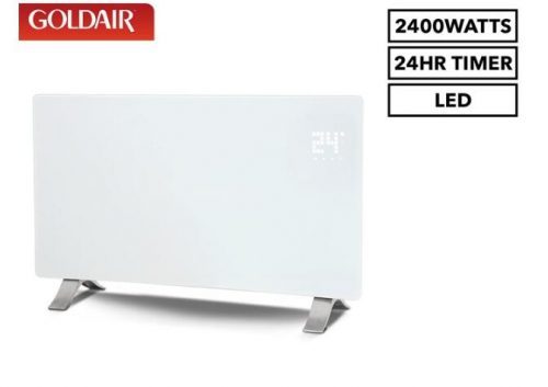 Goldair 2400W 弧形玻璃面板取暖器 67折优惠