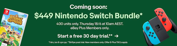 Nintendo 任天堂 Switch 游戏主机 + 动物森友会 套装 限量特卖！