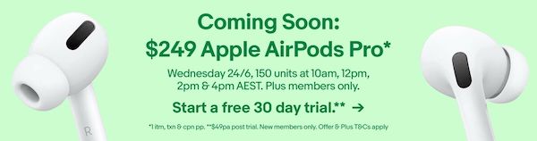 Apple 苹果 AirPods Pro 主动降噪 真无线耳机 无线充电盒 – 低至6折优惠！