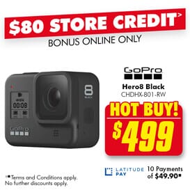 GoPro Hero 8 Black 运动相机 特卖 – 现价：$499！