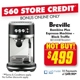 Breville Bambino Plus Espresso 意式浓缩咖啡机 BES500 – 特卖！