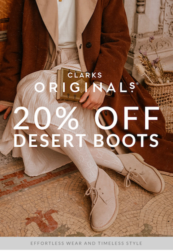 Clarks Originals Desert Boot 系列 经典休闲沙漠靴 – 8折优惠！