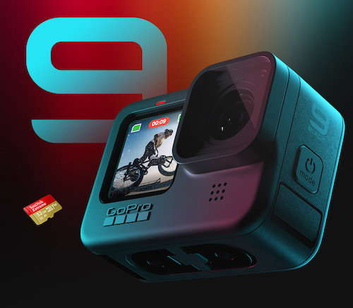新品发售： GoPro HERO9 Black Vlog摄像机 5K运动相机 – 会员低至8折优惠！