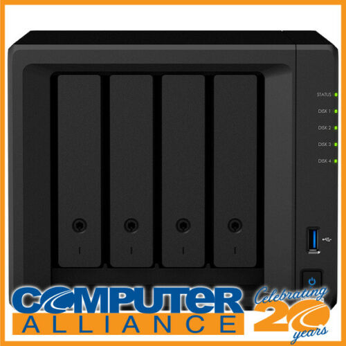 Synology 群晖 DS920+ 四核心4盘位 NAS网络存储服务器 – 9折优惠！