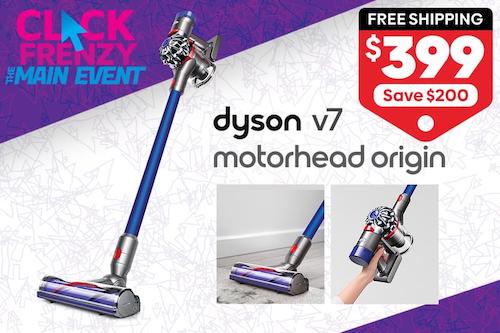 Dyson 戴森 V7 Motorhead Origin 无线吸尘器 – 67折优惠！