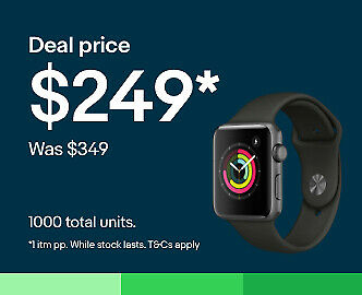 Apple 苹果 Apple Watch Series 3 智能手表（GPS、42mm）- 7折优惠！