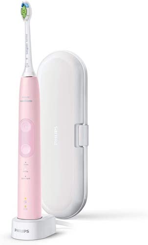PHILIPS 飞利浦 HX6855/58 声波震动电动牙刷 淡粉色 – 8折优惠！