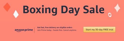 Amazon 澳洲站 Boxing Day 特价活动：数码商品、生活用品等商品超值特卖！