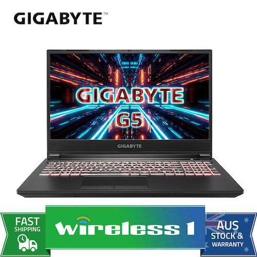 Gigabyte 技嘉 G5 KC-5AU2130SH 15.6寸高性能游戏本（240Hz i5-10500H RTX3060 16GB 512GB）- 9折优惠！